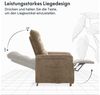 FLEXISPOT Sessel Elektrisch verstellbarer Relaxsessel, Liegesessel, Fernsehsessel (Relax Sessel, ergonomisch), mit Relaxfunktion, 105°-155° Bild 3