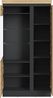Vitrine Colditz / Corte, Holzwerkstoff, Holzfarben, 104 x 201 x 40 cm Bild 2