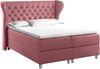 99rooms Turin Boxspringbett Velours 120x200 cm Lila Bild 4
