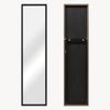 Standspiegel Giovinazzo 150x35 cm neigbar Schwarz [en. casa] Bild 3