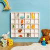 Creative Deco Schubladenbox Setzkasten Holz Sammelbox Holztablett 28 Fächer 44,5 x 40 x 3 cm Bild 2