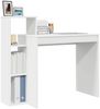vidaXL Schreibtisch mit Regal Weiß 100 x 40 x 90 cm Holzwerkstoff 869314 Bild 3