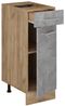 Küchenunterschrank R-Line Beton 30 cm ohne Arbeitsplatte Vicco Bild 3