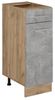 Küchenunterschrank R-Line Beton 30 cm ohne Arbeitsplatte Vicco Bild 4