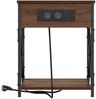 vidaXL Nachttisch Braun Eichen-Optik 41 x 31 x 51 cm Holzwerkstoff 859513 Bild 5