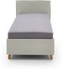 Polsterbett >Fun mit BK< Liegefläche 90x200cm, City Beige, Stellmaß: 103x90x215cm (BxHxT) Bild 5