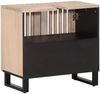vidaXL Waschbeckenunterschrank 62x34x58 cm Massivholz Mango 377532 Bild 5