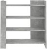 vidaXL Sideboard Betongrau 73,5x35x75 cm Holzwerkstoff 848391 Bild 4