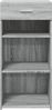 vidaXL Sideboard Grau Sonoma 45x42,5x93 cm Holzwerkstoff 846325 Bild 4