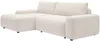 Vente-unique - DAVISO Sofa Stoff Beige - B 162 cm x H 87 cm x L 264 cm Bild 3