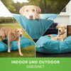 Green Bean® Hundebett für mittlere & große Hunde 140x180cm Hundekissen - Türkis Bild 3