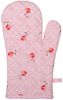 Clayre & Eef Topfhandschuhe Dotty Rose, (Set, 2-tlg, 2-teilig), Ofenhandschuhe wattiert Größe: ca. 18x30cm Bild 3