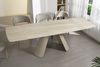 riess-ambiente Esstisch VOGUE 160-240cm champagner/beige - Keramik, Metall, ausziehbar, stil (Einzelartikel, 1-St), Praktischer Wohnzimmertisch - ideal für Familien oder Konferenzen Bild 5
