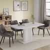Esstisch Fenaro Weiß 120-160 x 80 cm ausziehbar Vicco Bild 3