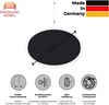 Rheinland Möbel FocusWall DAR05 – Runder Akustik-Deckenabsorber Ø 50 cm in Stofffarbe Sombrero inkl. Chrom-Stahlseilen - Made in Germany - Klasse A, Stoffbezug, schwer entflammbar Bild 2