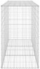vidaXL Gabionenwand mit Abdeckung Verzinkter Stahl 200x60x100 cm 147815 Bild 4