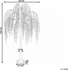 Gartendekoration LED NILLAKA Baum 145 cm Silber Bild 2