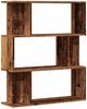 vidaXL Bücherregal Altholz-Optik 80x24x96 cm Holzwerkstoff 855772 Bild 2