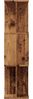 vidaXL Bücherregal Altholz-Optik 80x24x96 cm Holzwerkstoff 855772 Bild 5