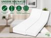 Kaltschaummatratze 7-Zonen Easy Flex - zwei Liegeseiten - 90x200 120x200 140x200 180x200, Dreamstar, verschiedene Größen, Härtegrade und Höhen - ergonomisch, wendbar Bild 2