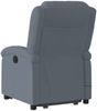 vidaXL Massagesessel mit Aufstehhilfe Dunkelgrau Samt 3204312 Bild 5