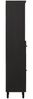 vidaXL Badschrank Schwarz 38x33x160 cm Massivholz Mango 356841 Bild 4