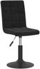vidaXL Esszimmerstühle 6 Stk. Drehbar Schwarz Samt [3089297] Bild 3
