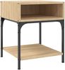 vidaXL Nachttische 2 Stk. Sonoma-Eiche 40x41x50 cm Holzwerkstoff 825876 Bild 4