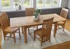 Esstisch verlängerbar Mango 140-220x90x76 beige geölt TOULOUSE #14 Bild 4