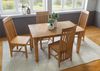 Esstisch verlängerbar Mango 140-220x90x76 beige geölt TOULOUSE #14 Bild 3