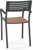 4er Set Emu Segno Armlehnstuhl Stahl/Teak Bild 2
