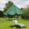 Mendler 'N19' Sonnenschirm, neigbar, Polyester / Aluminium, Grün, Ø 300 cm Bild 3