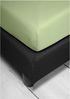 Irisette Frottier-Stretch Betttuch Orion 0009 lind 120x200 cm 9-34 lind Bild 2