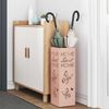 vidaXL Sonnenschirmhalter mit Speicher Rosa 15,5 x 15,5 x 49 cm Metall 868507 Bild 3