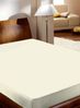 Vario Jersey-Spannbetttuch Elasthan für Topper ecru, 190 x 200 cm Bild 2