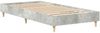 vidaXL Bettrahmen Betongrau 80 x 200 cm Holzwerkstoff 8009064 Bild 3