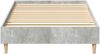 vidaXL Bettrahmen Betongrau 80 x 200 cm Holzwerkstoff 8009064 Bild 4
