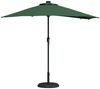 Garten-Sonnenschirm, Terrassenschirm Grün 294 x 150 x 223 cm Polyester und Stahl Bild 3