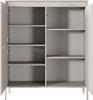 AX LIVING Trentinis 3T Highboard modern Beige, 103,5 cm, geriffeltes Bild 4
