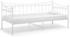 Schlafsofa Bettgestell Weiß Metall 90x200 cm [324756] Bild 2