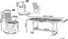 Gartentisch Set MAUI Akazienholz 160 220x85x74 cm Grau Bild 2