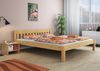 Doppelbett Ehebett 180x200 Kiefer natur Massivholzbett Rollroste Matratze 60.38-18 M Bild 4