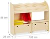 Relaxdays Kinderregal für Spielzeug Bild 5