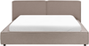 Wasserbett Stoff LINARDS 180 x 200 cm Taupe Bild 4