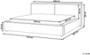 Wasserbett Stoff LINARDS 180 x 200 cm Taupe Bild 2