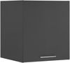 Aufsatzschrank >Laundreezy< in Anthrazit, Holzwerkstoff - 68x76x68cm (BxHxT) Bild 3