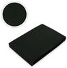 Topper Jersey Spannbettlaken 180 x 200 cm Schwarz Bild 2