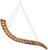 vidaXL Hollywoodschaukel Massivholz Fichte mit Teak-Finish 3200615 Bild 4