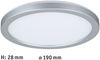 Paulmann No. 70990 LED Panel Atria Shine 190mm 3000K 11,2W Chrom matt Bild 2
