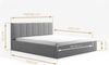 AX LIVING Polsterbett 180 x 200 Bett Mannte Design Funktionalität KR22 Bild 4